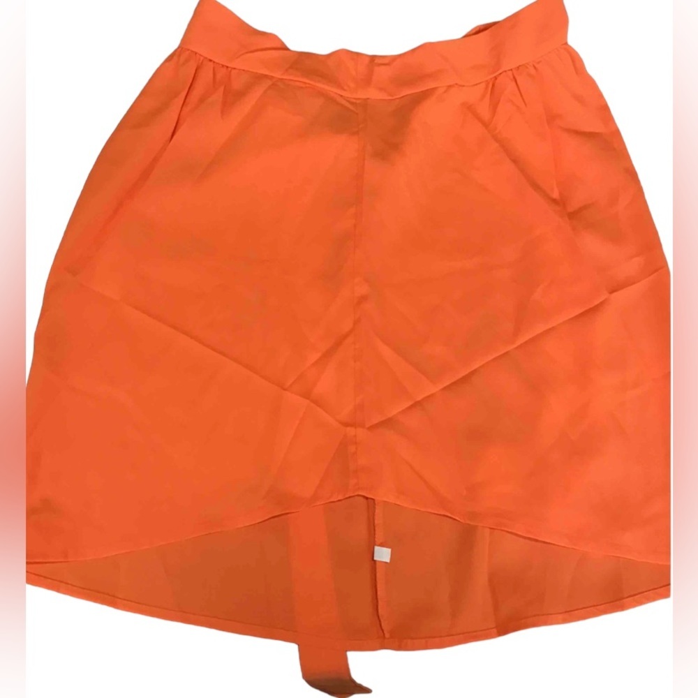 ORANGE Tie skirt